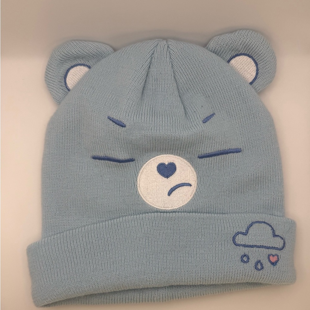 2017 Loungefly Care Bears Grumpy Bear Kawaii Character Watchman Beanie Hot Topic
